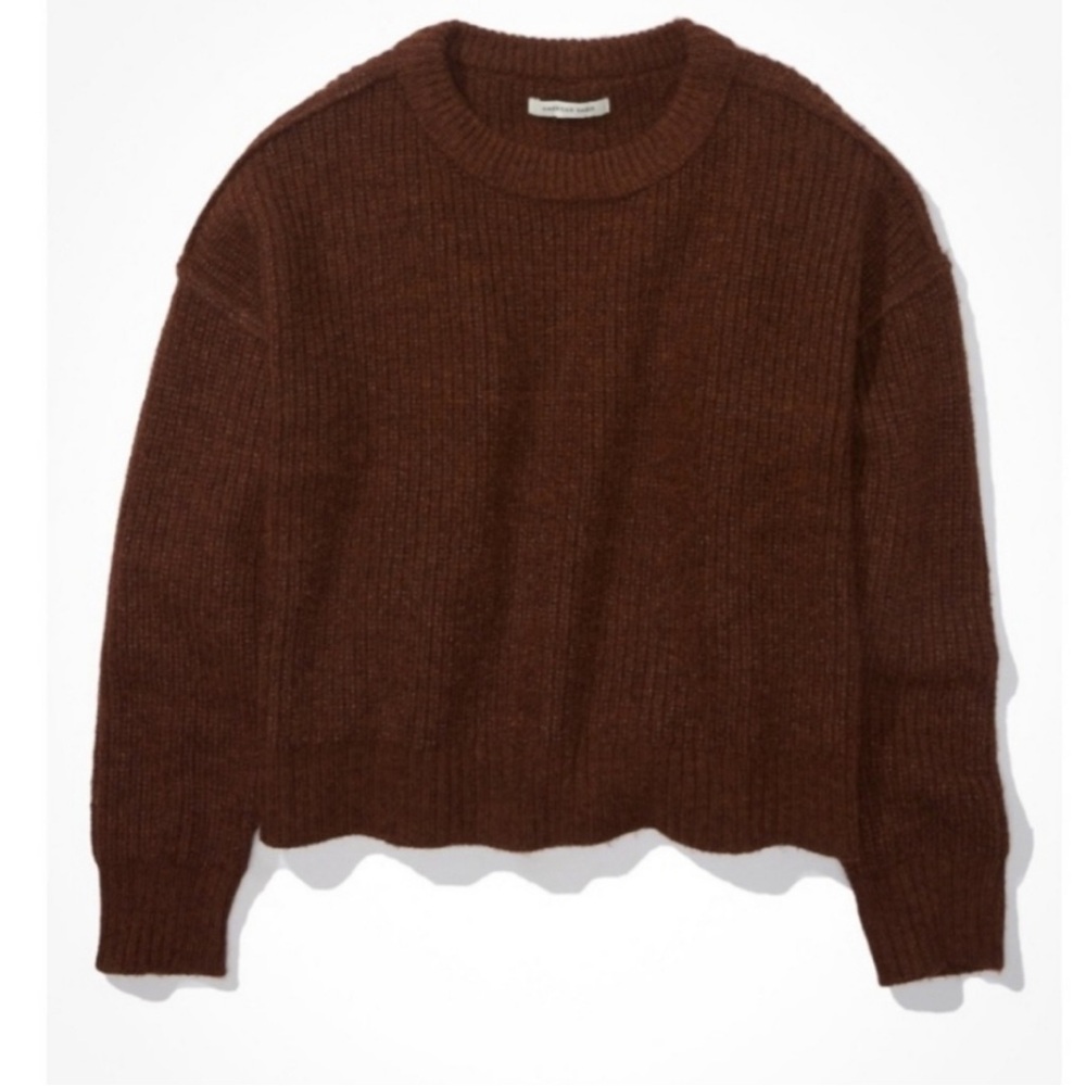 American Eagle Snowdrift Sweater -Brown Size Small